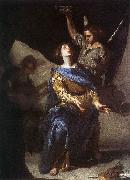 CAVALLINO, Bernardo The Ecstasy of St Cecilia df oil